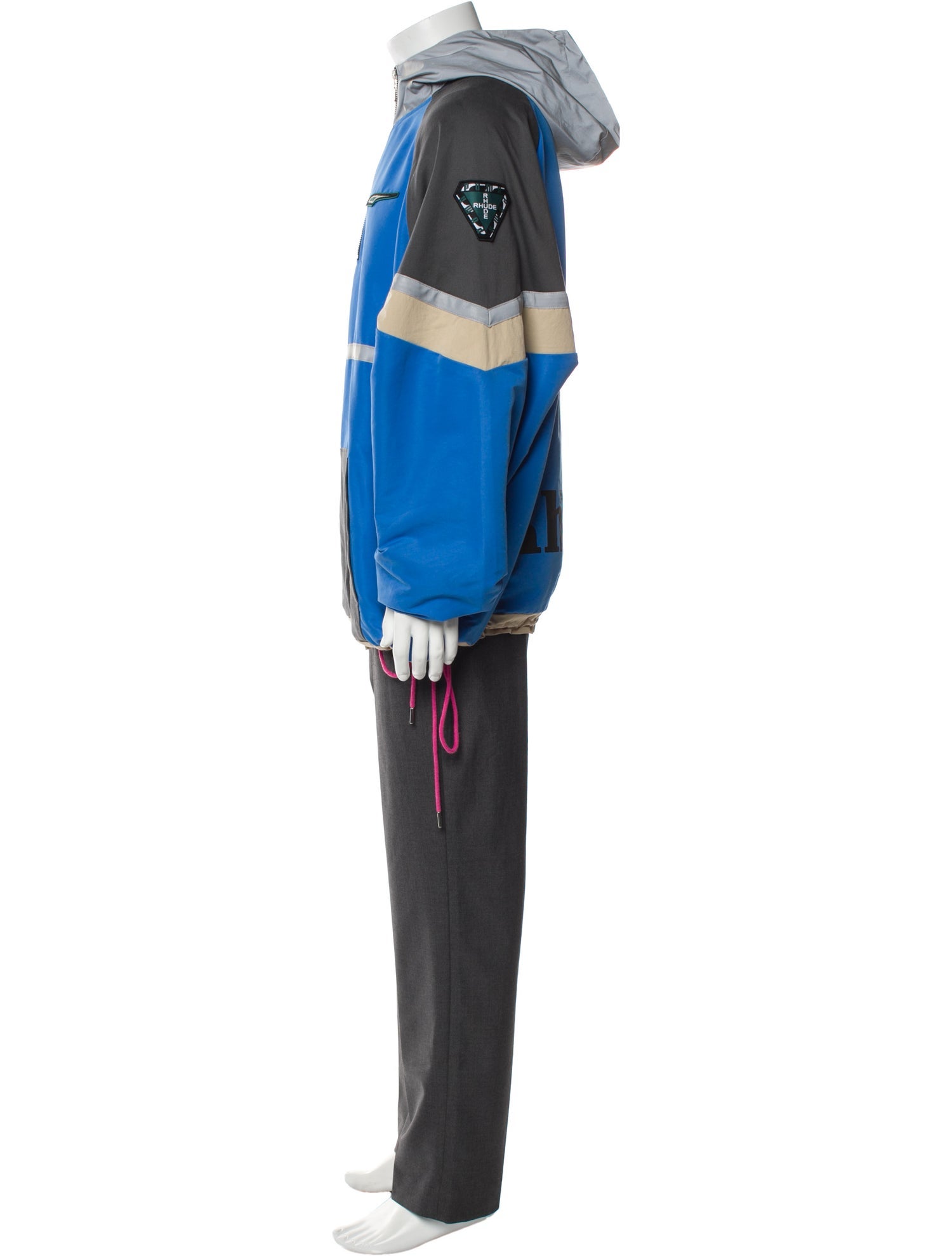 Puma x Rhude Colorblock Pattern Windbreaker