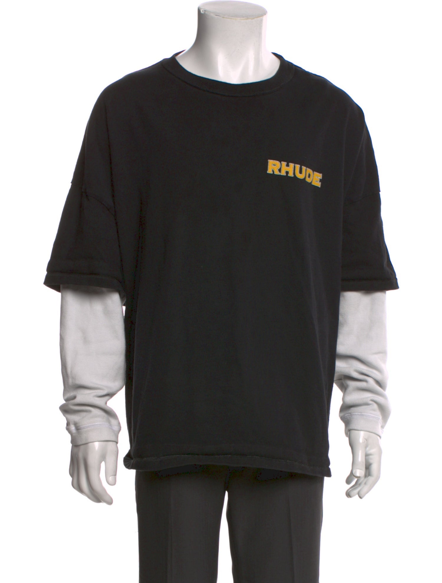 RHUDE Graphic Print Crew Neck T-Shirt