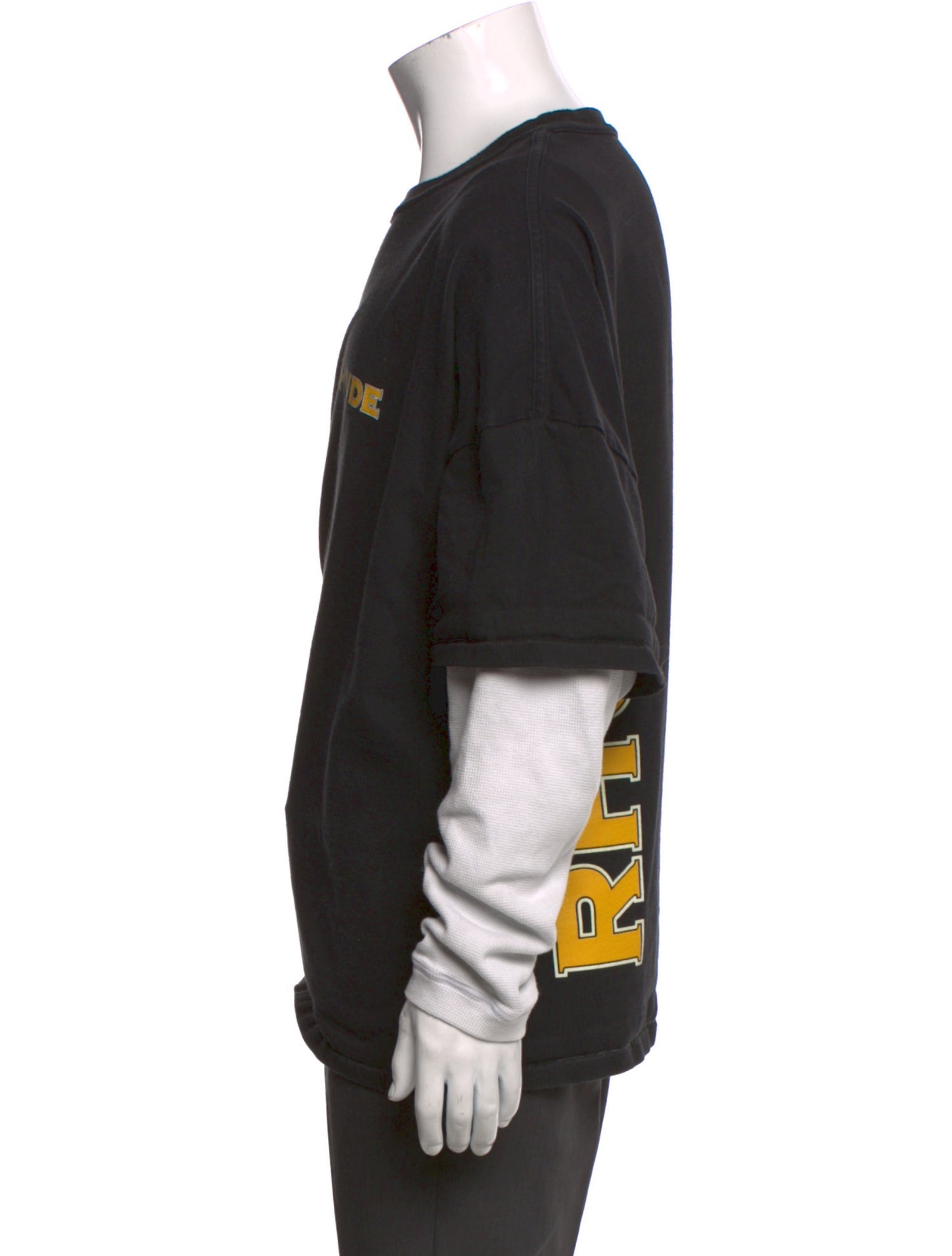 RHUDE Graphic Print Crew Neck T-Shirt