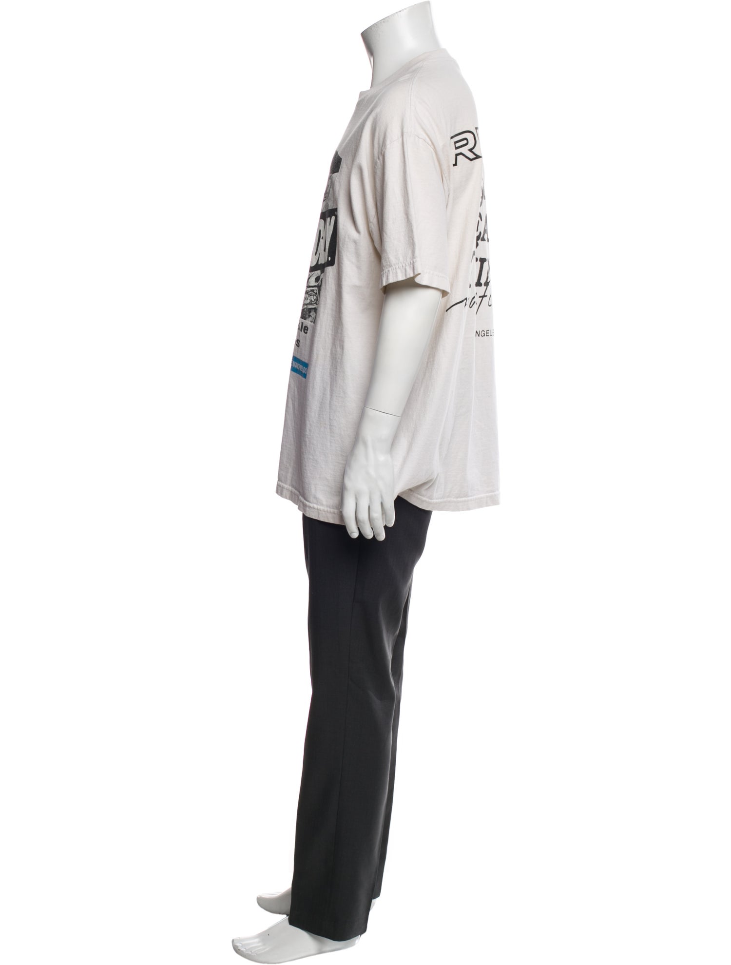 RHUDE Graphic Print Crew Neck T-Shirt