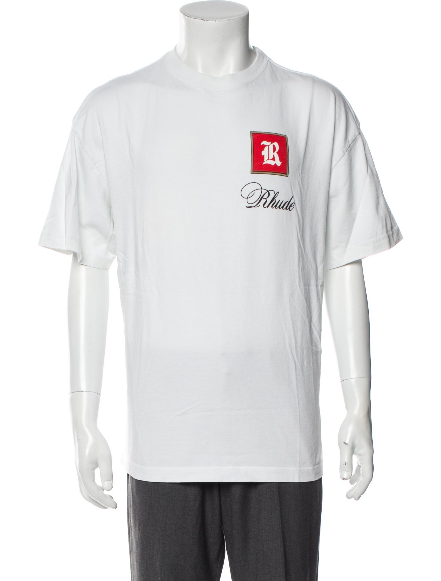 RHUDE Graphic Print Crew Neck T-Shirt