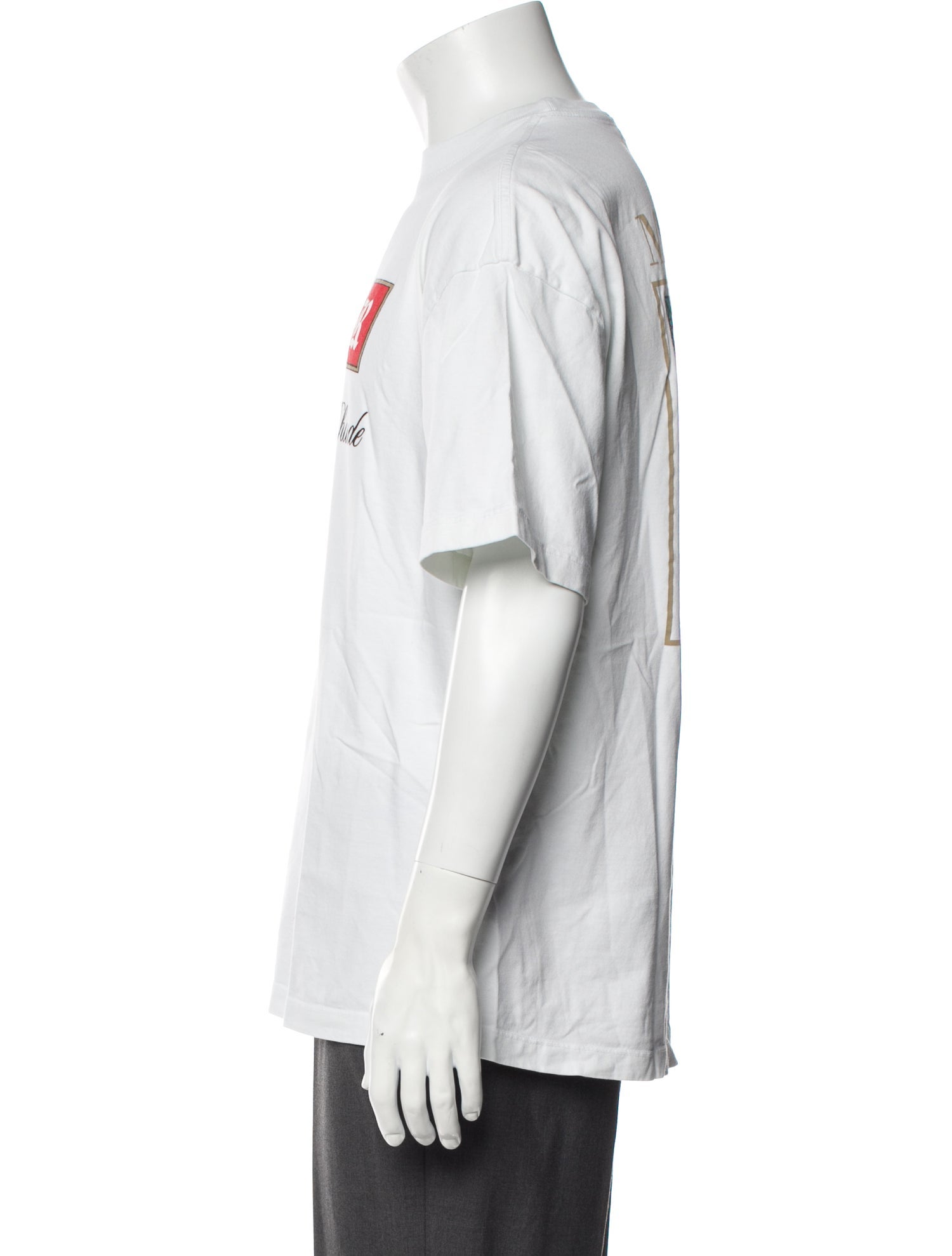 RHUDE Graphic Print Crew Neck T-Shirt