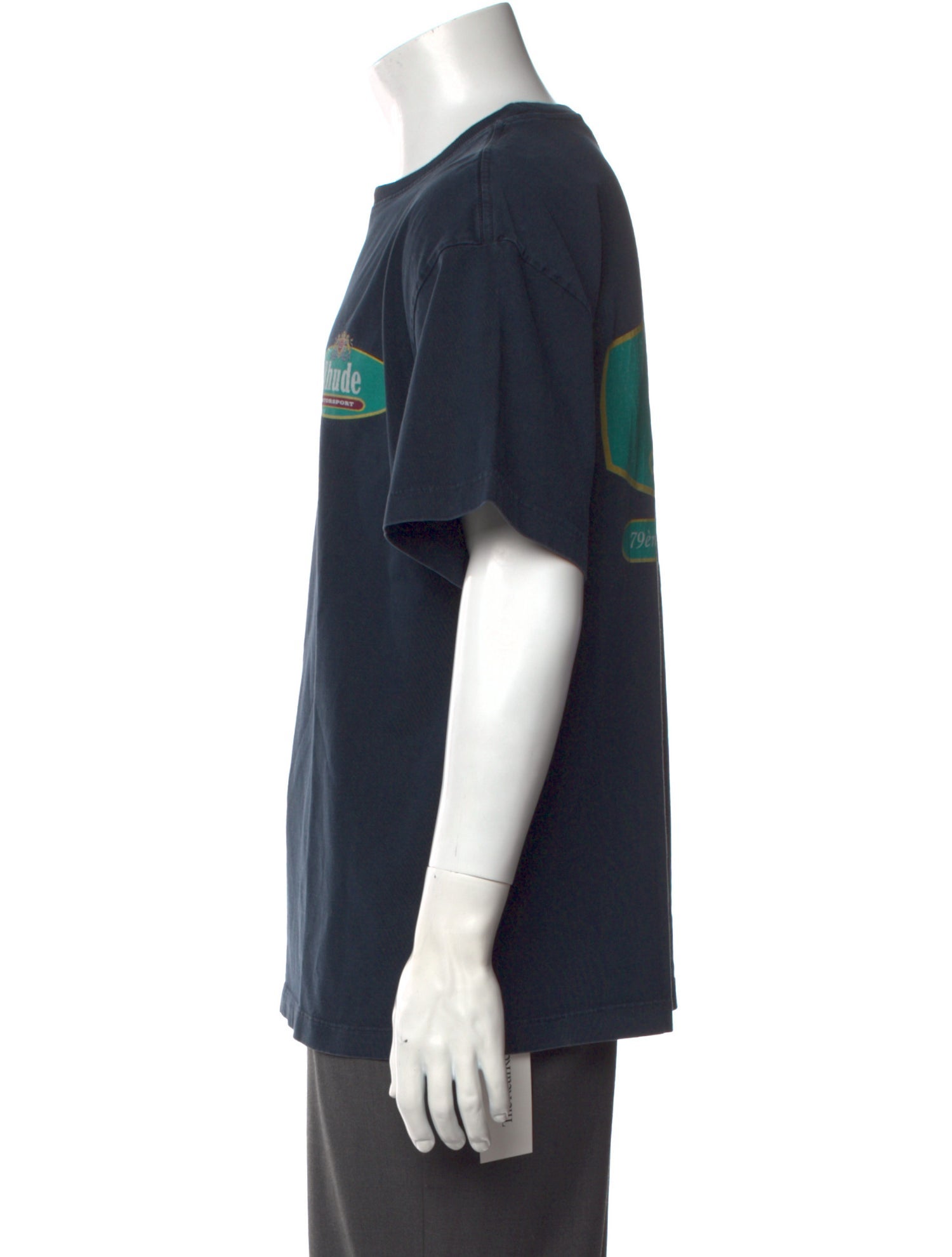 RHUDE Graphic Print Crew Neck T-Shirt