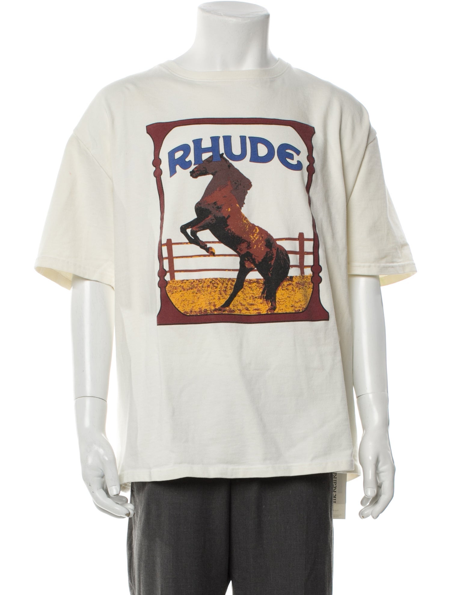 RHUDE Graphic Print Crew Neck T-Shirt
