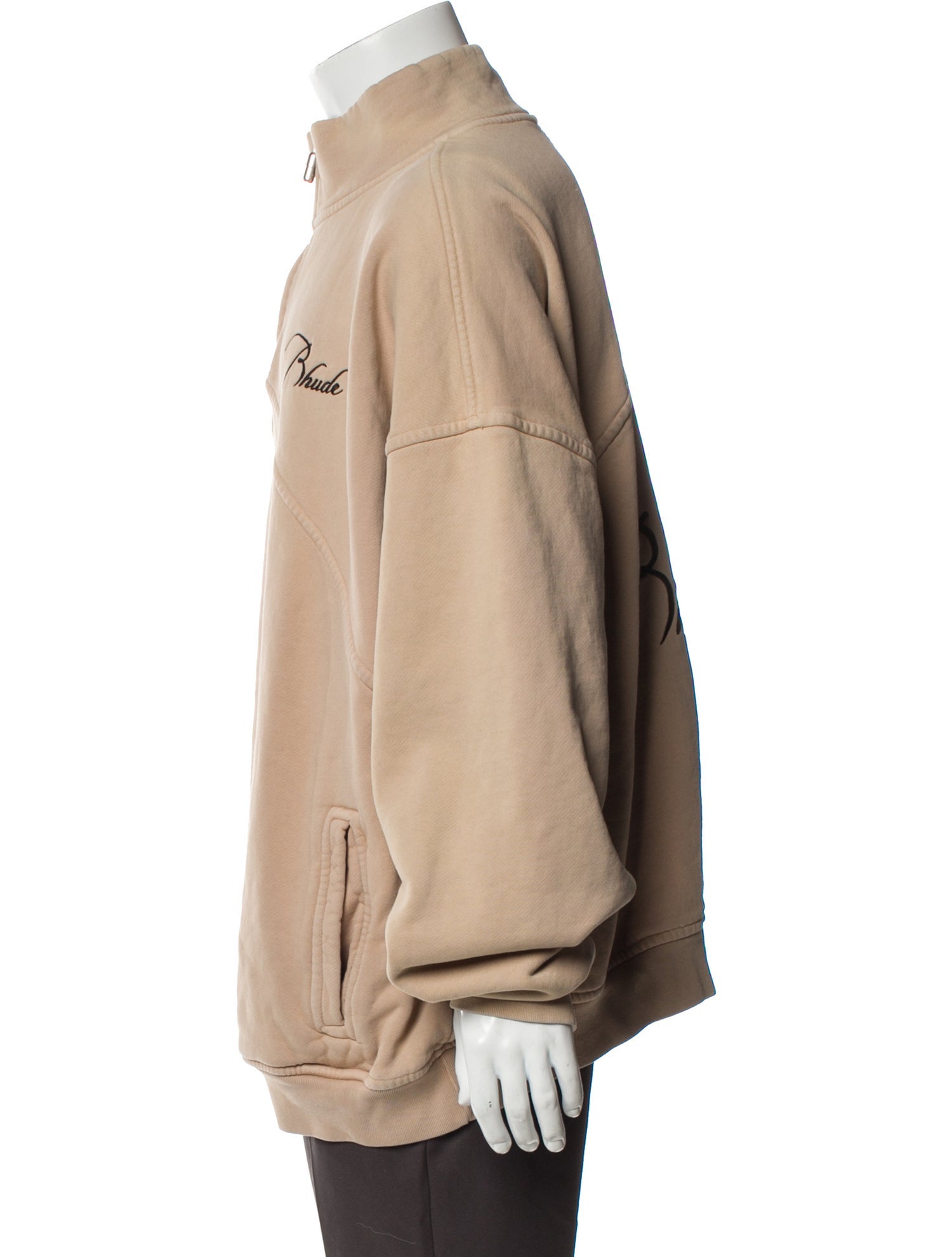 RHUDE Graphic Print Turtleneck Pullover