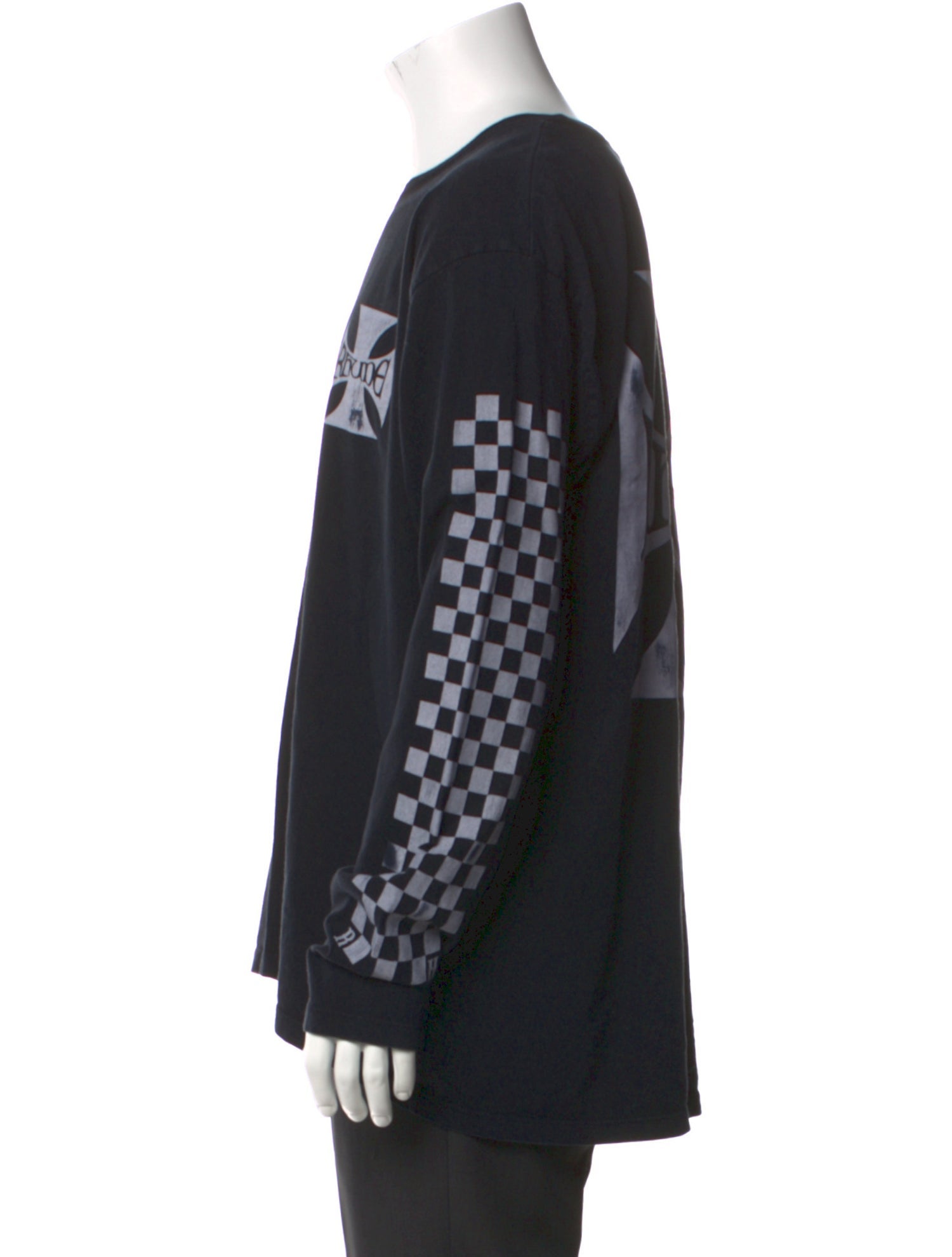 RHUDE Graphic Print Crew Neck T-Shirt