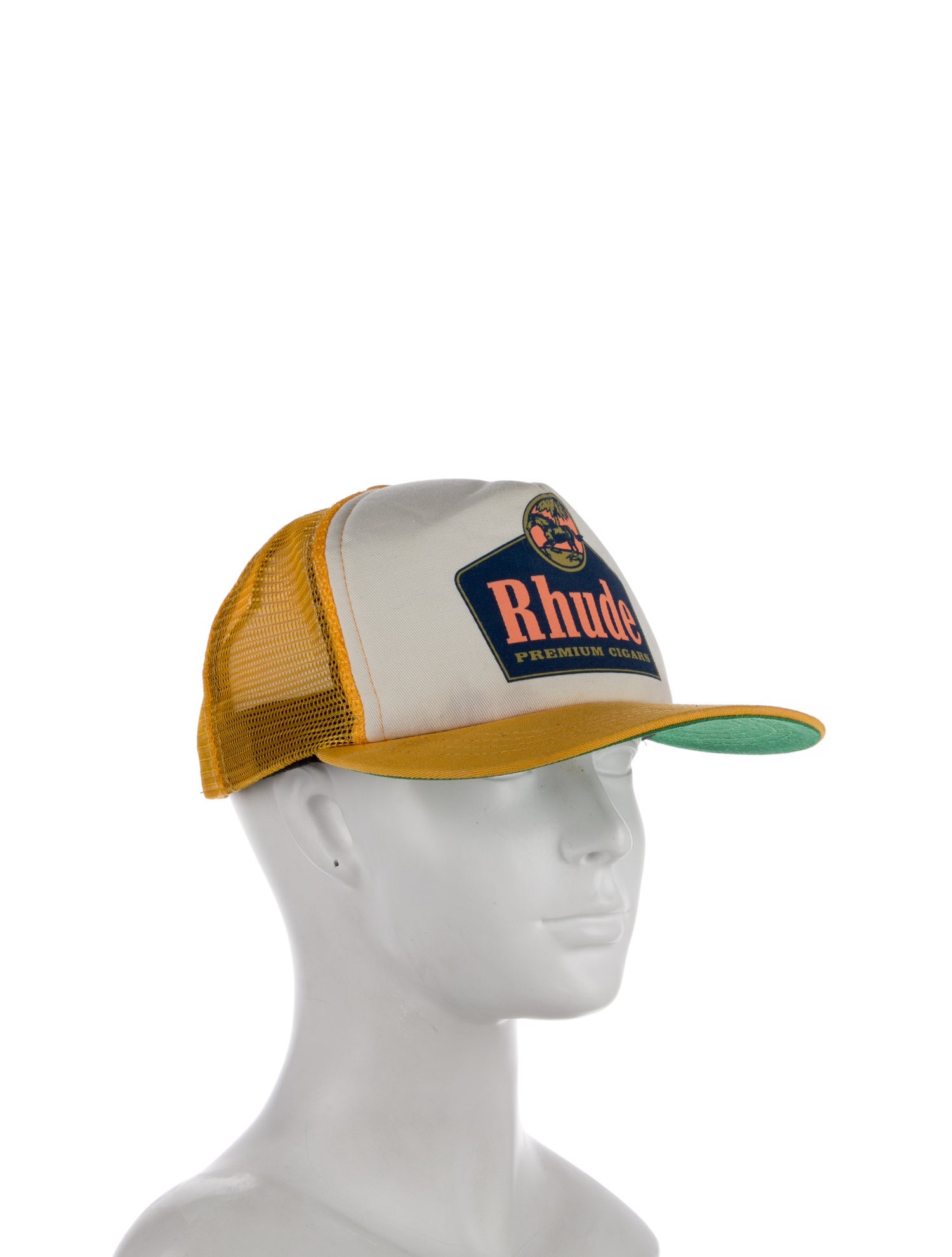 RHUDE Men's Polyester Trucker Hat
