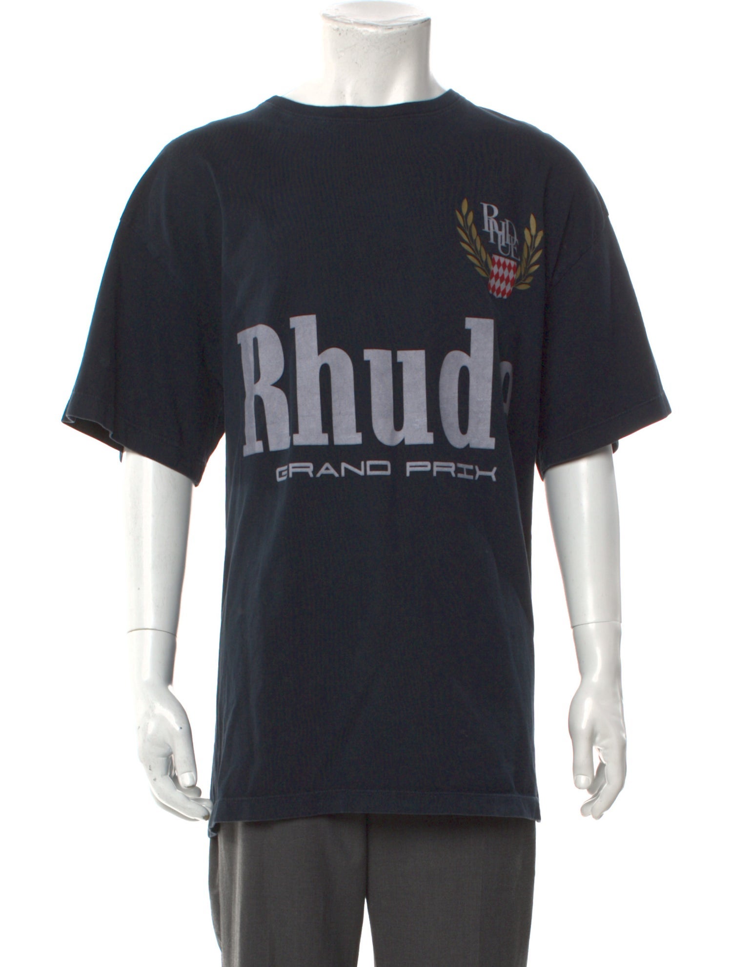 RHUDE Graphic Print Crew Neck T-Shirt