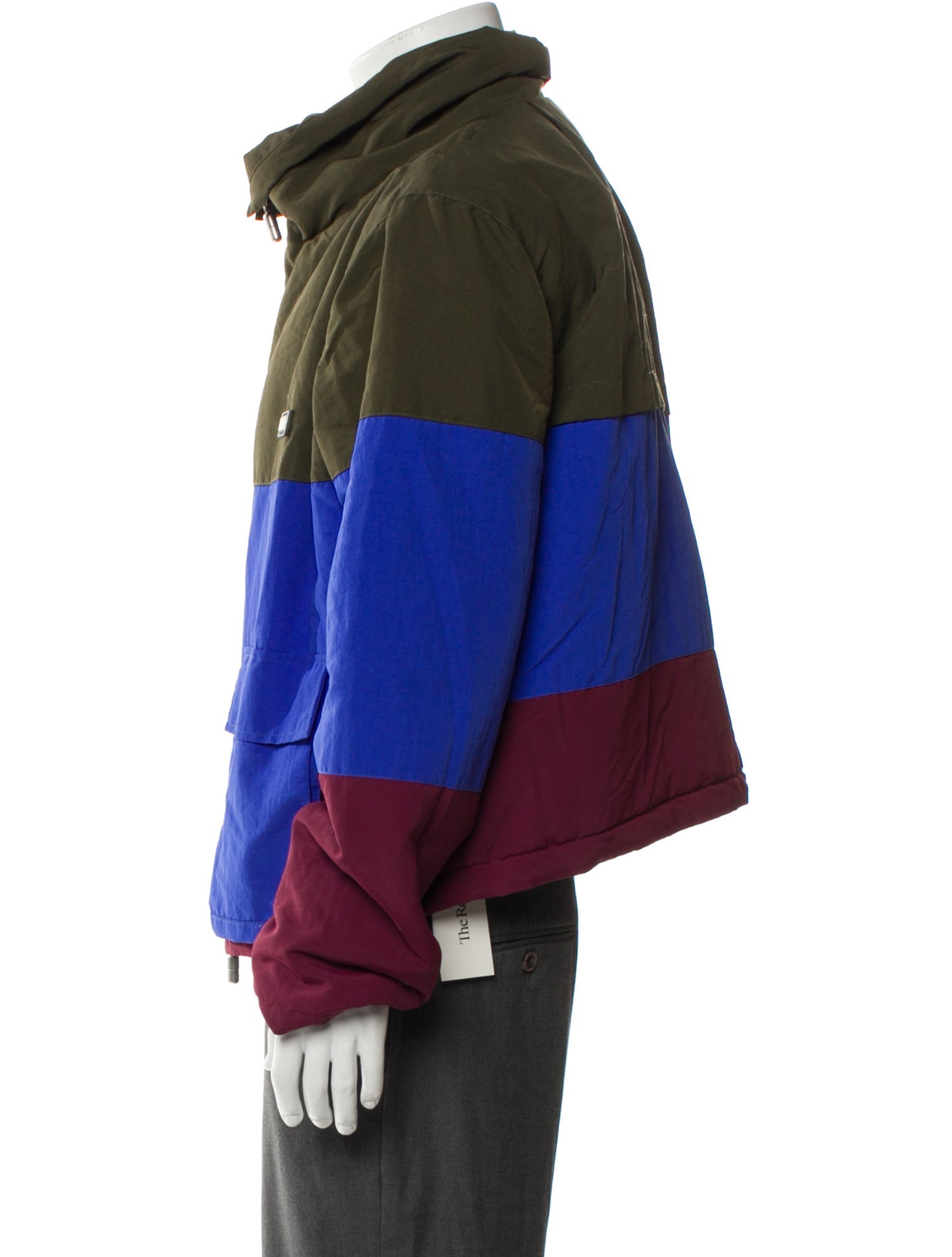 RHUDE Colorblock Pattern Jacket