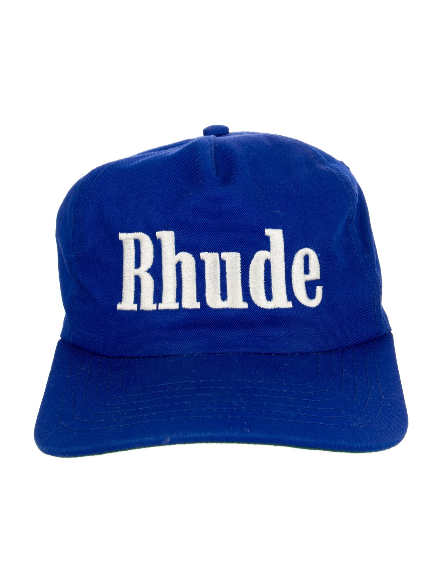 RHUDE Logo Embroidered Snapback Hat