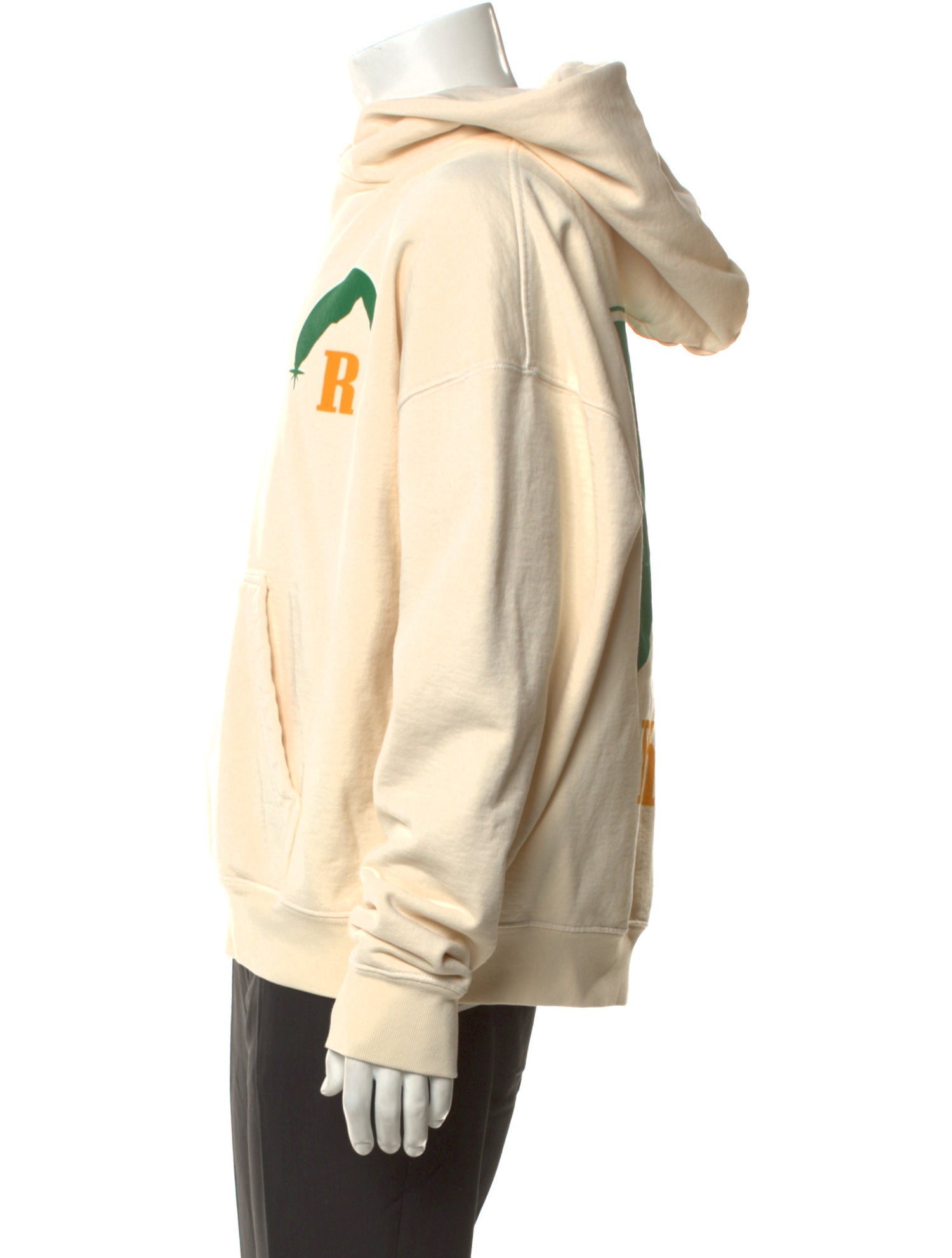 RHUDE Graphic Print Crew Neck Hoodie