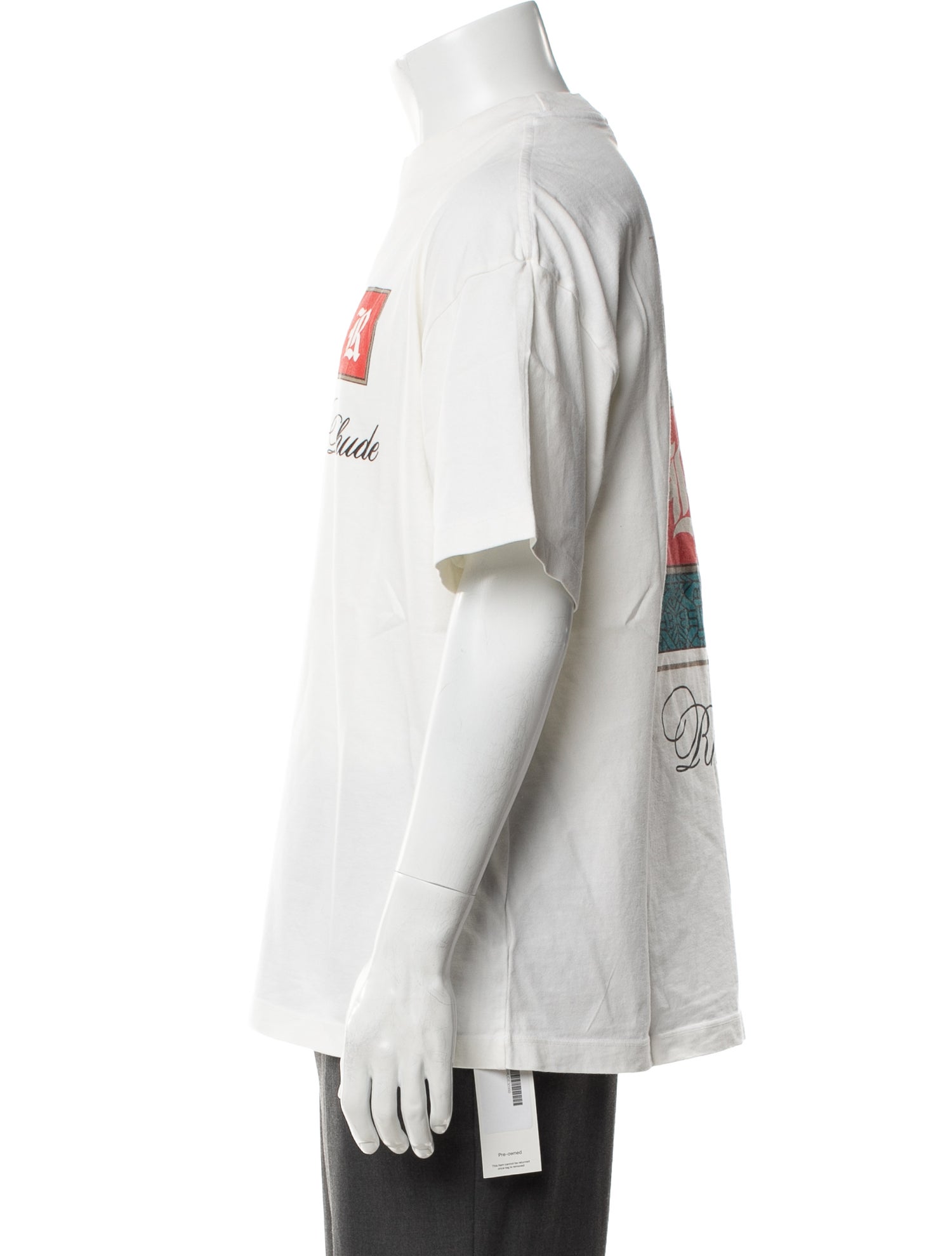 RHUDE Graphic Print Crew Neck T-Shirt