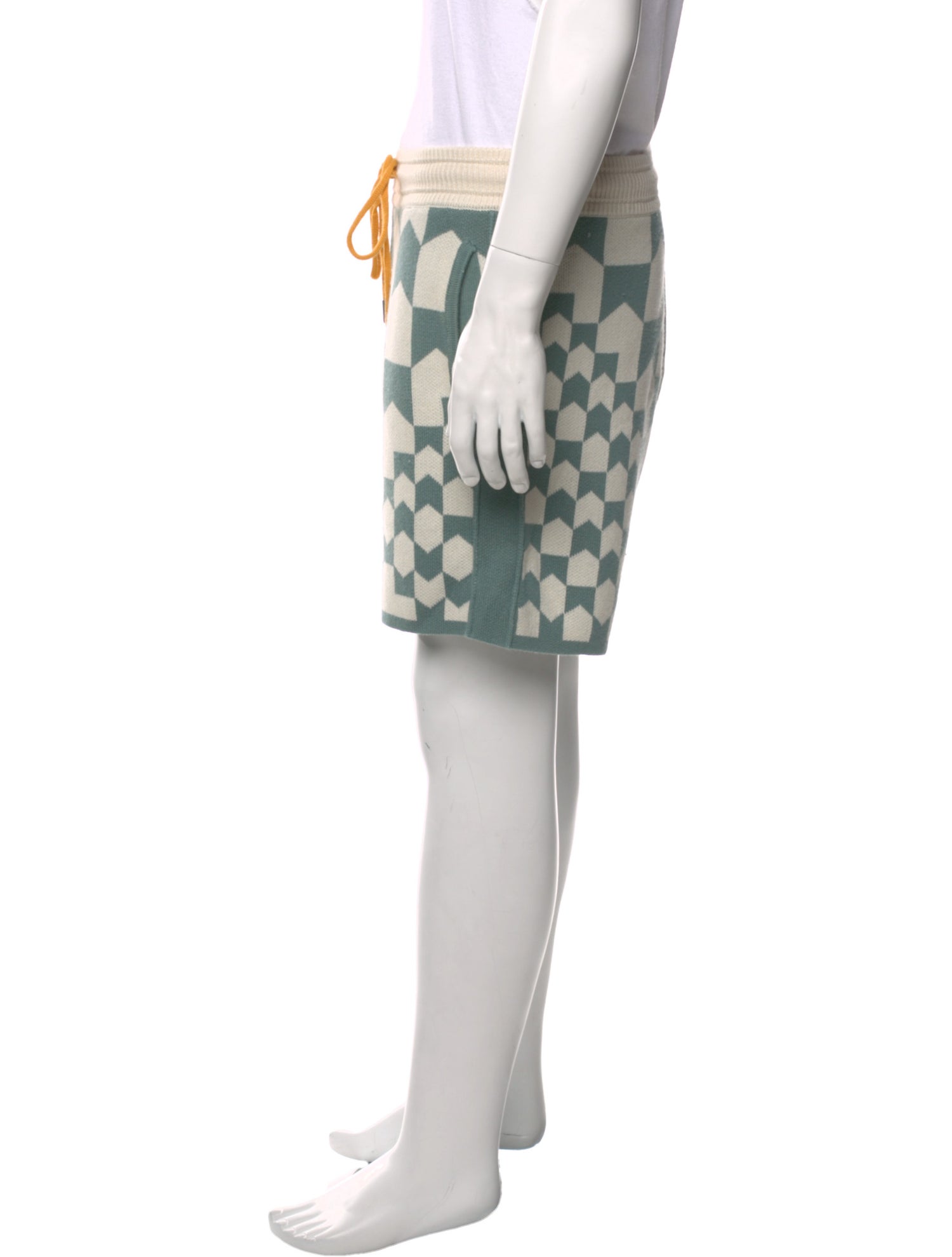 RHUDE Printed Flat Front Shorts