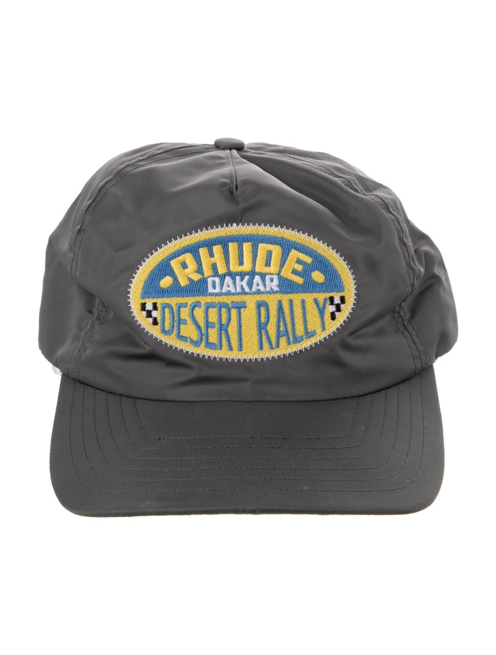 RHUDE pattern print baseball cap - image 1