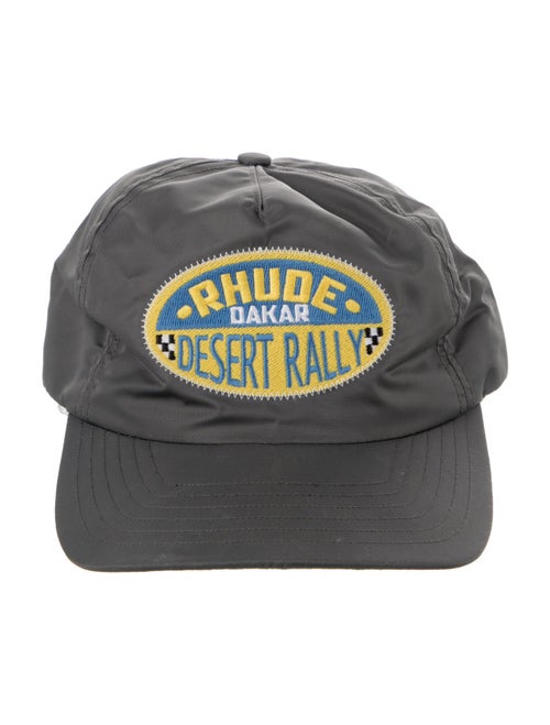 RHUDE pattern print baseball cap
