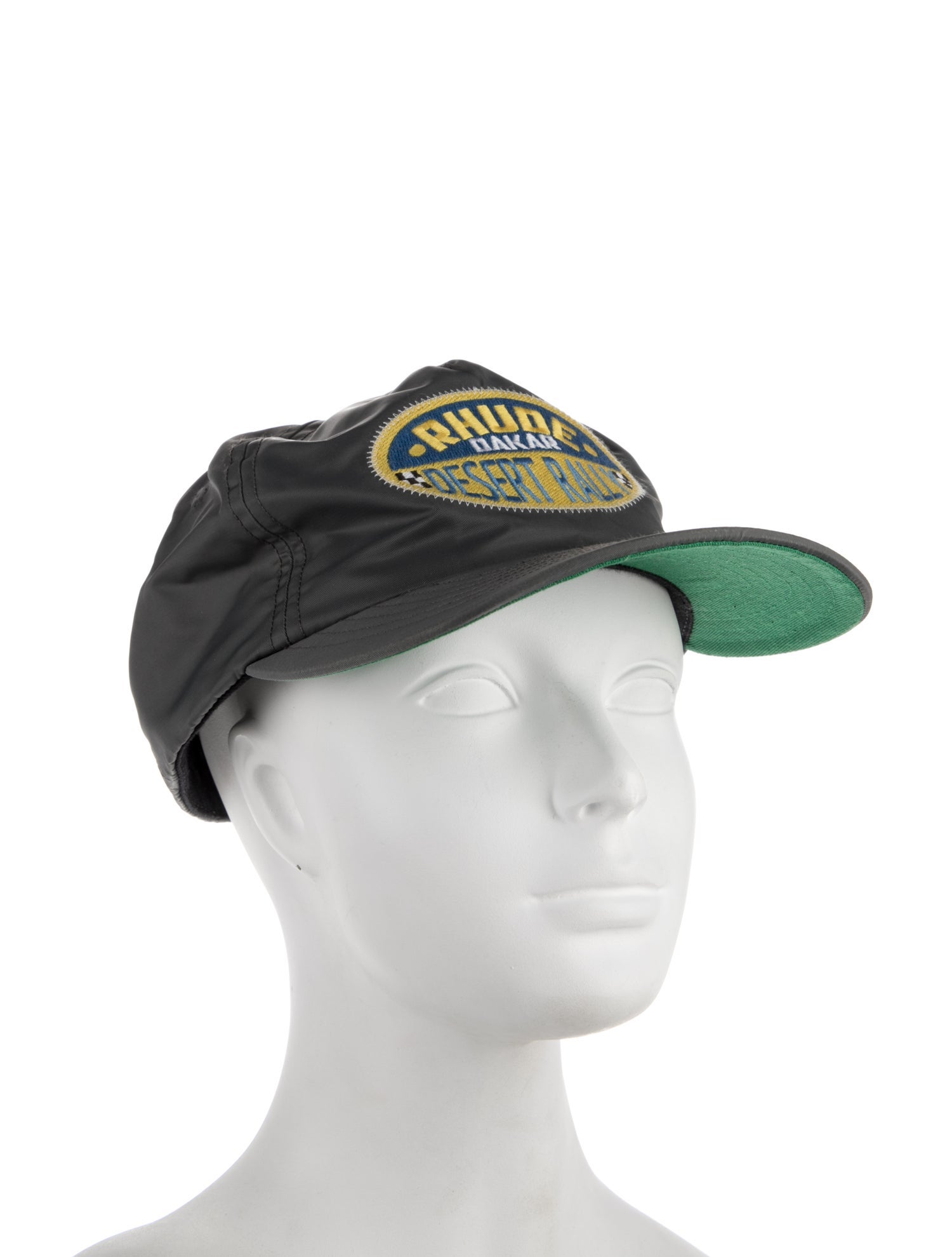 RHUDE pattern print baseball cap