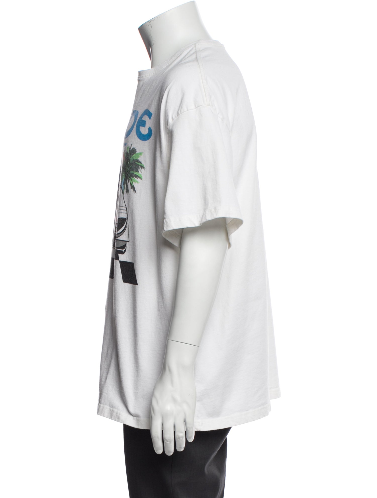 RHUDE Graphic Print Crew Neck T-Shirt