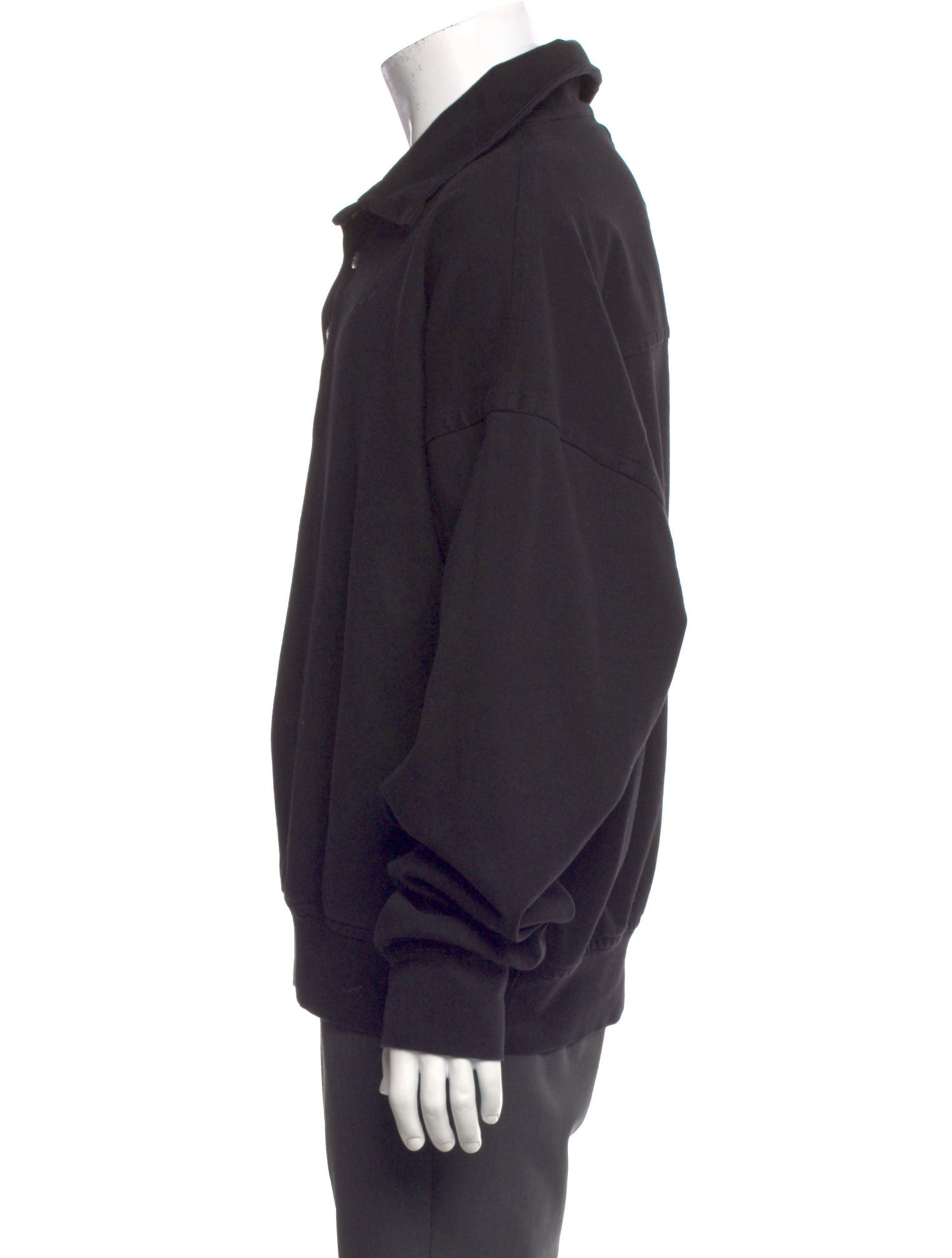 RHUDE Collar Long Sleeve Polo Shirt