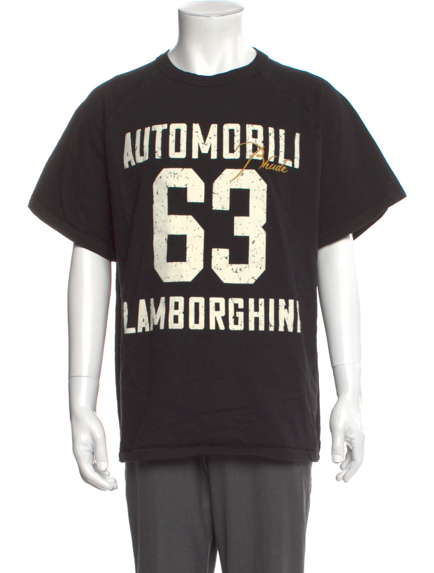 RHUDE Graphic Print Crew Neck T-Shirt