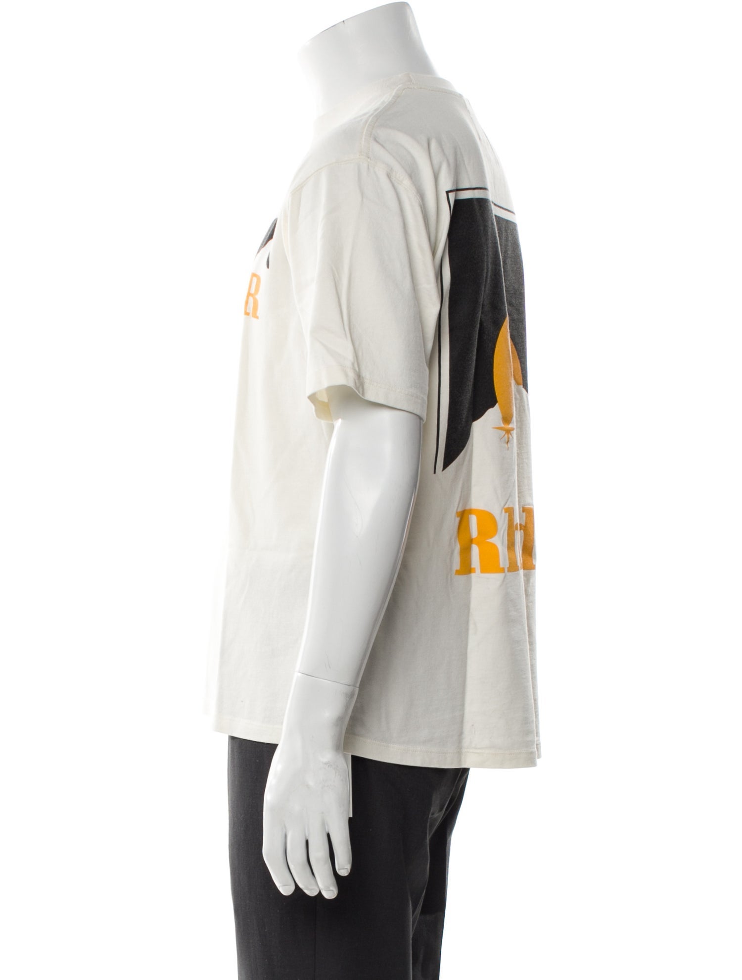 RHUDE Graphic Print Crew Neck T-Shirt
