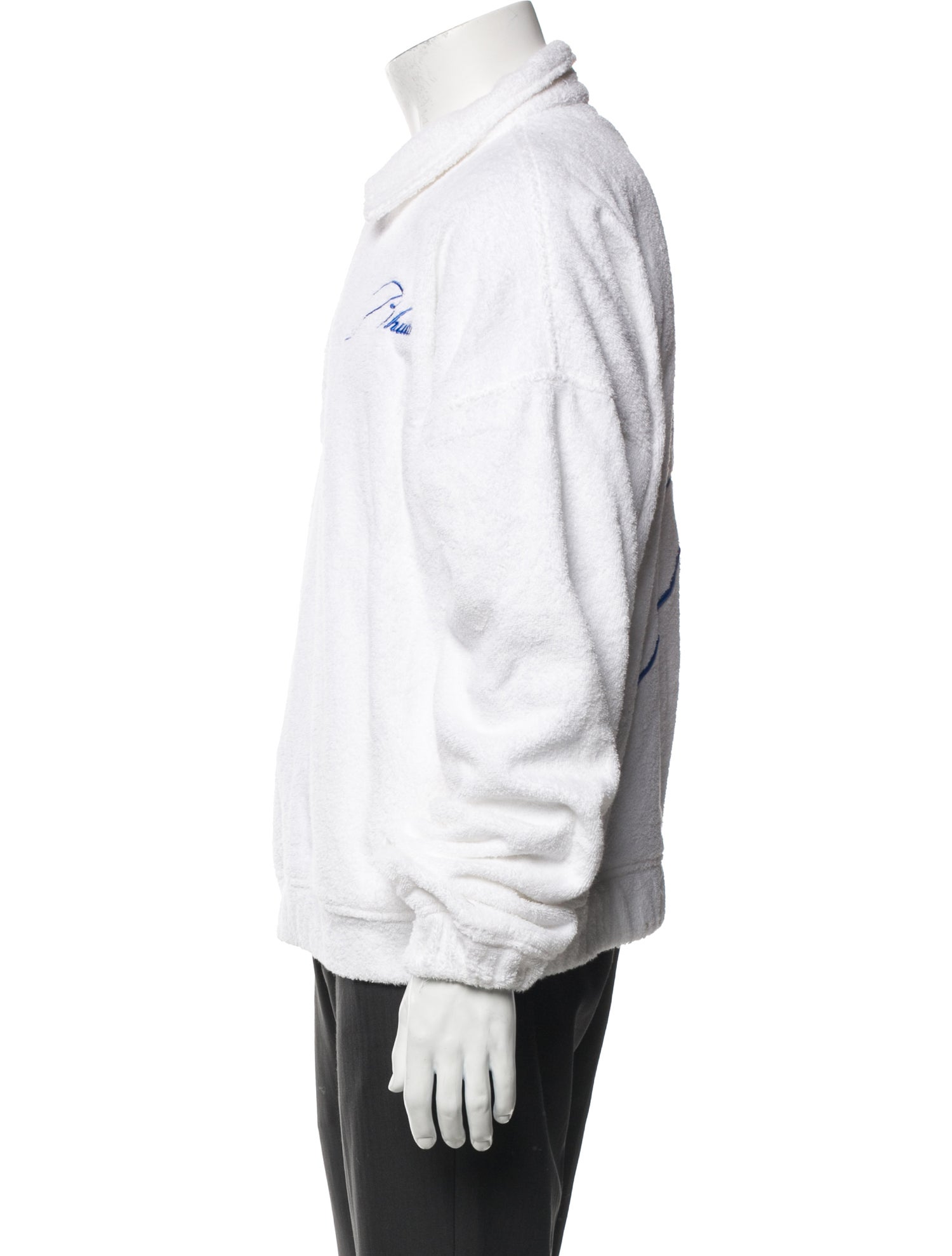 RHUDE Graphic Print Crew Neck Polo Shirt