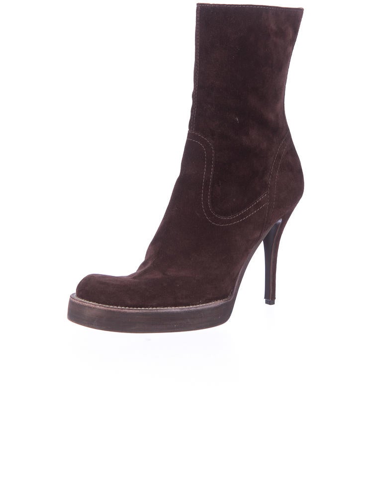 Rick Owens Suede Boots