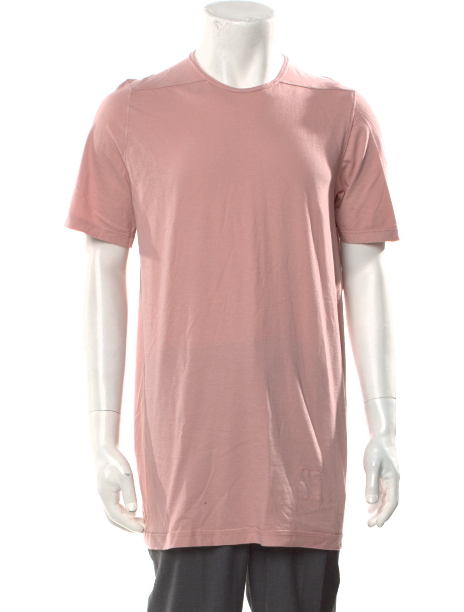 Rick Owens Crew Neck Short Sleeve T-Shirt