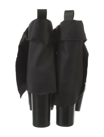 Rick Owens Leather Boots