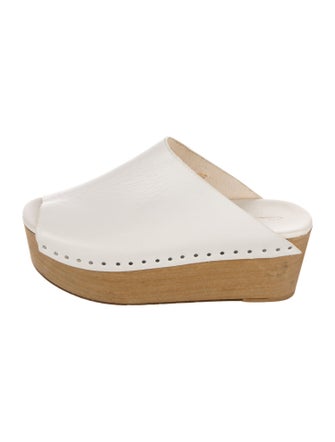 Rick Owens Leather Slides