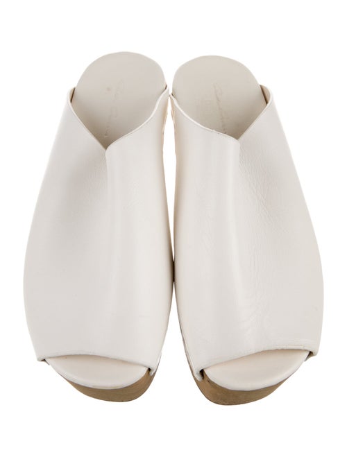 Rick Owens Leather Slides