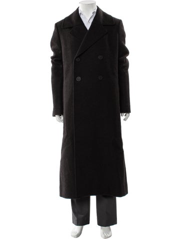 Rick Owens Outerwear Wool Overcoat S