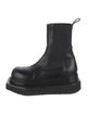 Rick Owens Leather Sock Boots