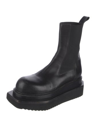 Rick Owens Leather Sock Boots