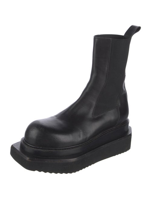 Rick Owens Leather Sock Boots