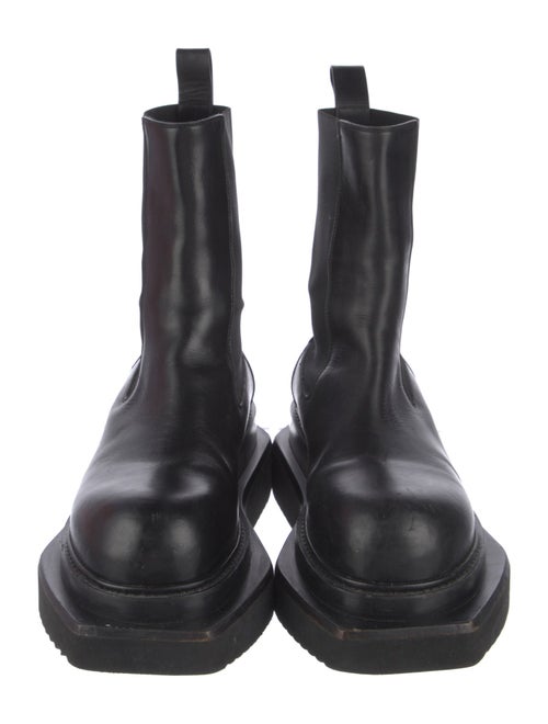 Rick Owens Leather Sock Boots