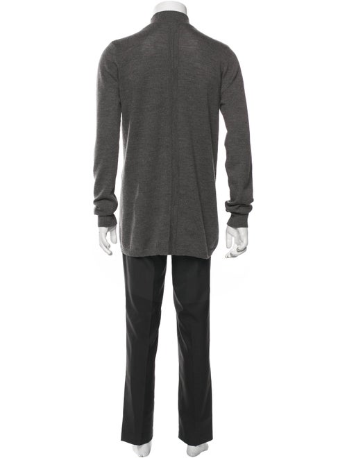 Rick Owens Wool Mock Neck Pullover