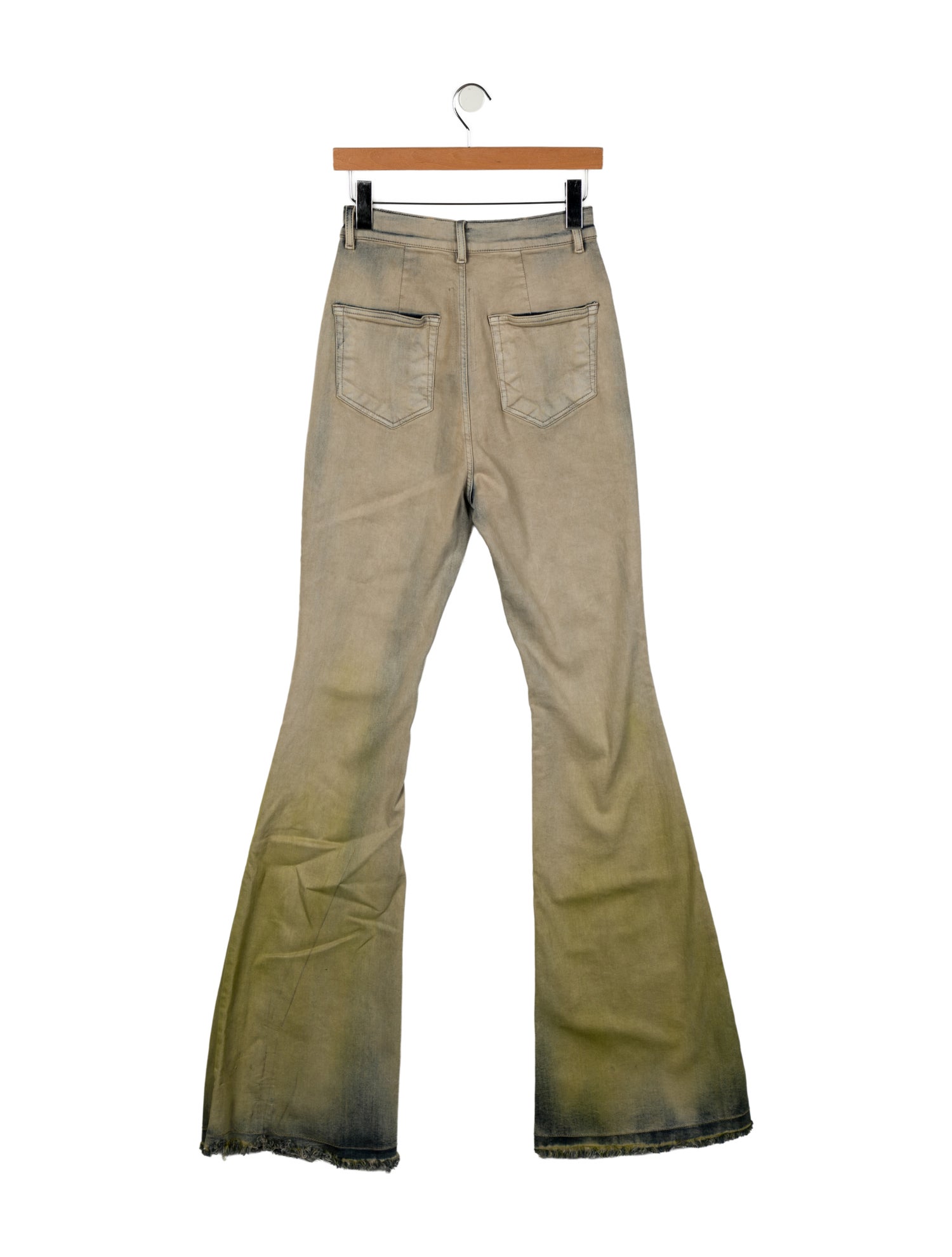 Rick Owens High-Rise Wide Leg Jeans w/ Tags