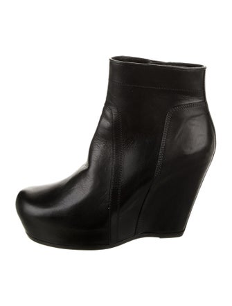 Rick Owens Leather Boots