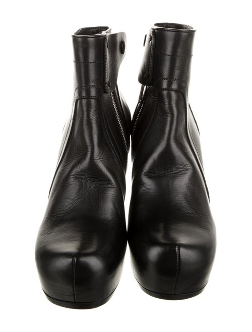 Rick Owens Leather Boots