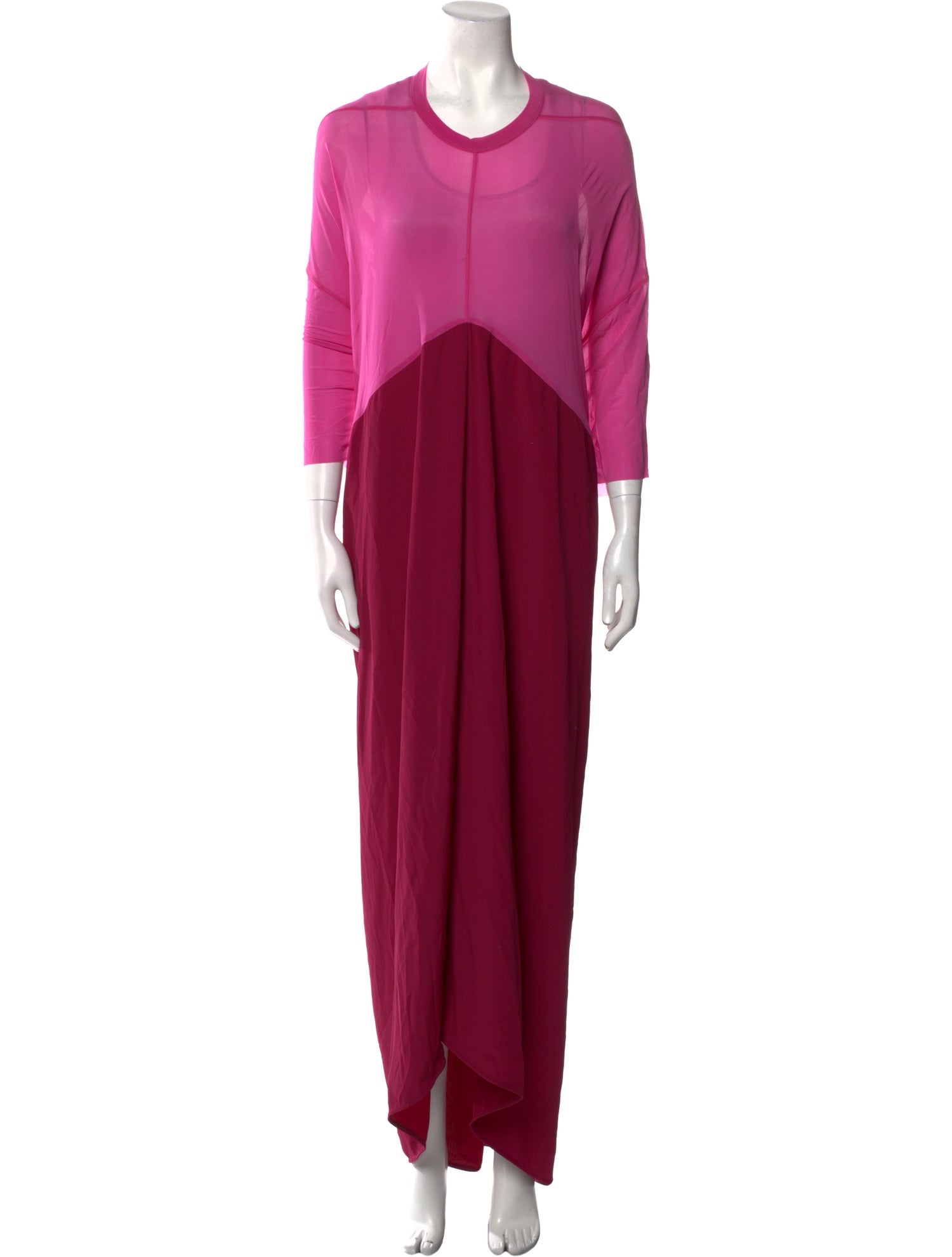 Rick Owens Silk Long Dress