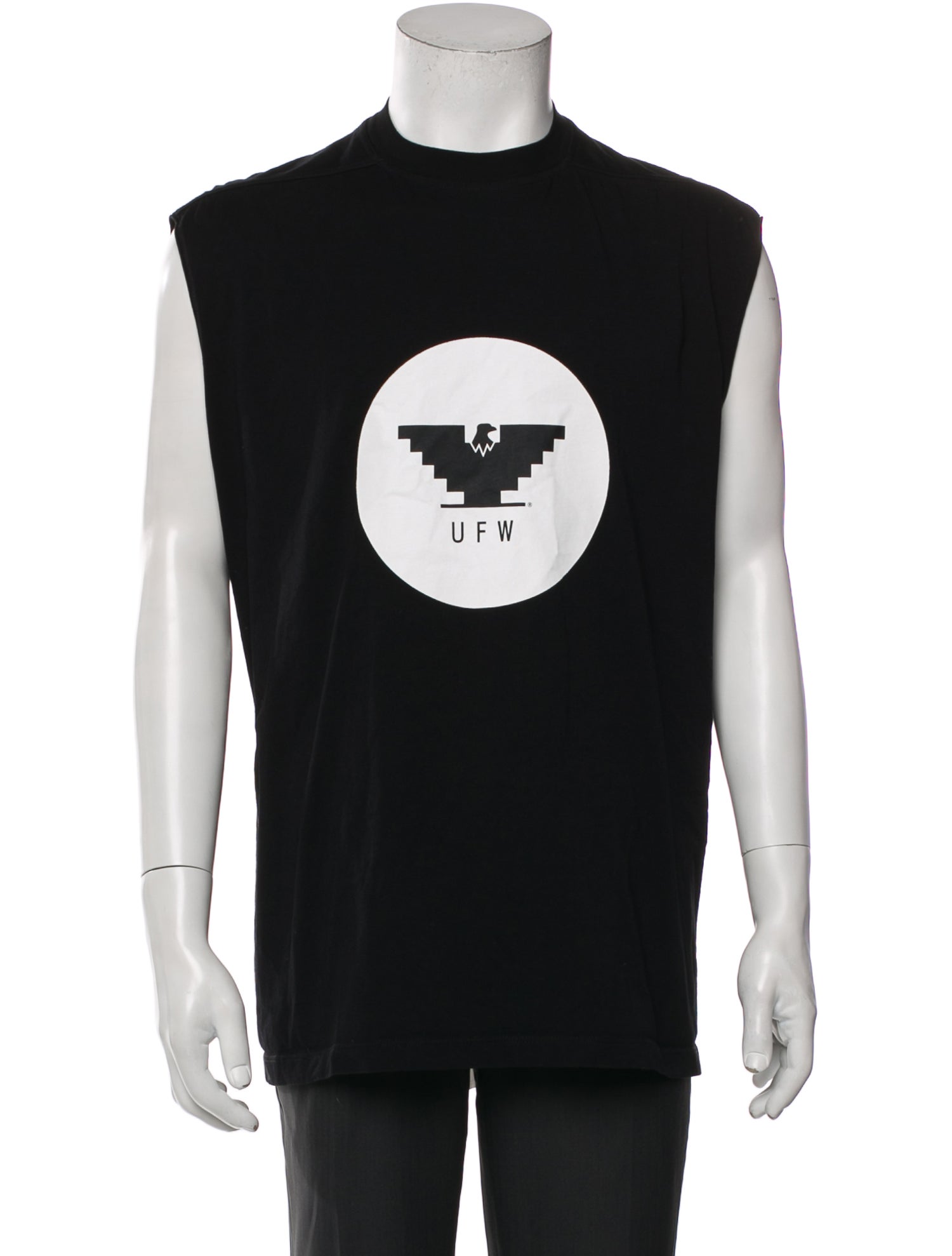 Rick Owens Graphic Print Mock Neck T-Shirt