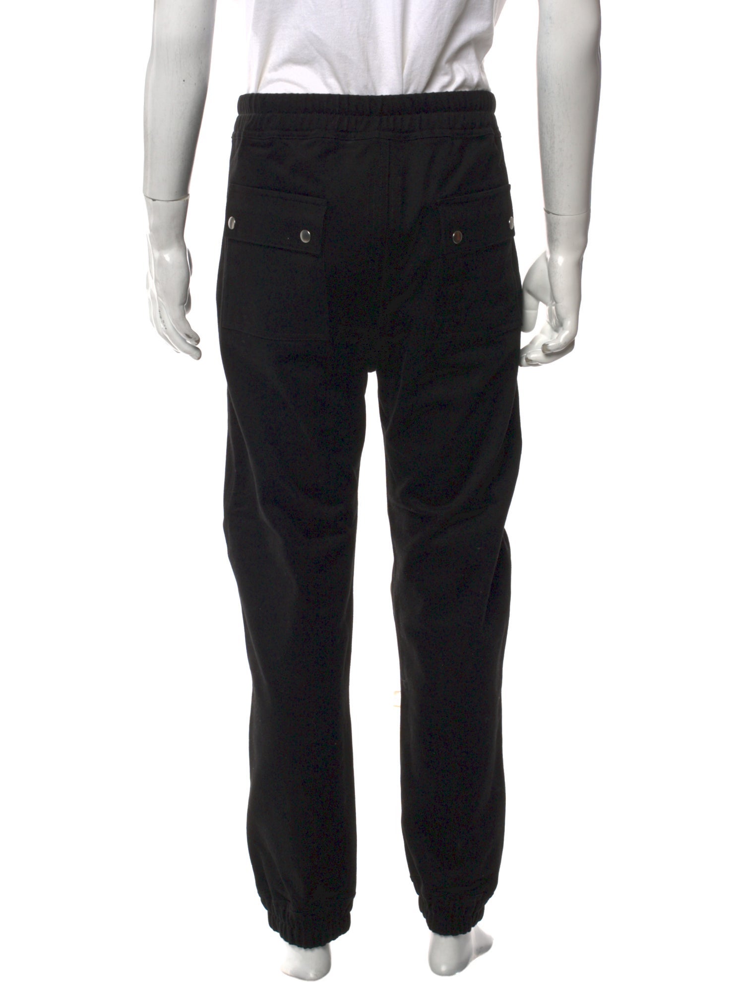 Rick Owens Colorblock Pattern Joggers