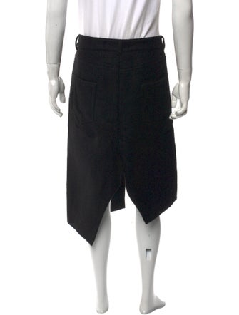 Rick Owens Virgin Wool Jogger Shorts
