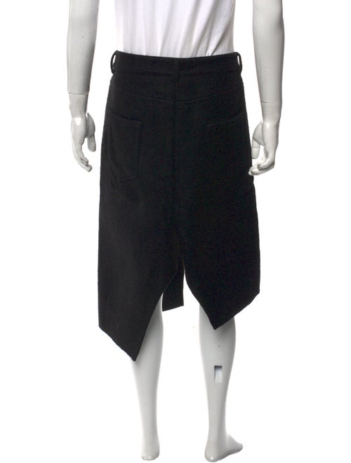 Rick Owens Virgin Wool Jogger Shorts