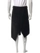 Rick Owens Virgin Wool Jogger Shorts