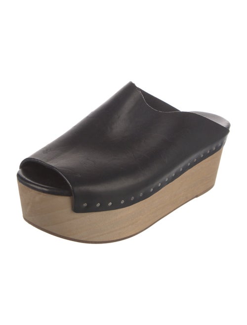 Rick Owens Leather Slides