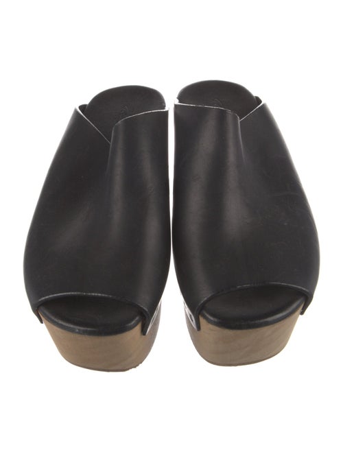 Rick Owens Leather Slides