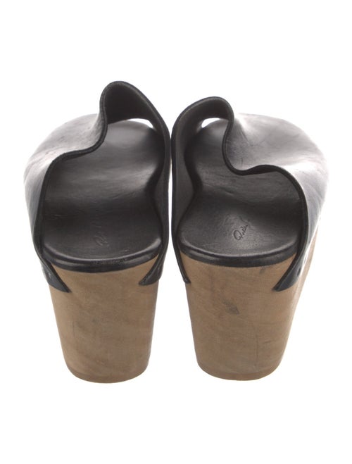 Rick Owens Leather Slides