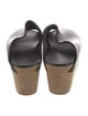 Rick Owens Leather Slides