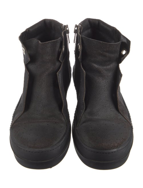 Rick Owens Leather Boots